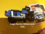 Lego Norton motorcycle, Ophalen of Verzenden, Zo goed als nieuw