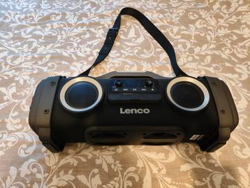 Lenco Boombox Bluetooth Radio - Lenco SPR-200BK beschikbaar voor biedingen