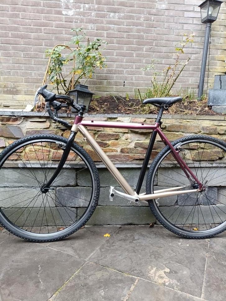 Mooi fiets project racefiets cyclo crosser frame set, Fietsen en Brommers, Fietsonderdelen, Racefiets, Ophalen of Verzenden