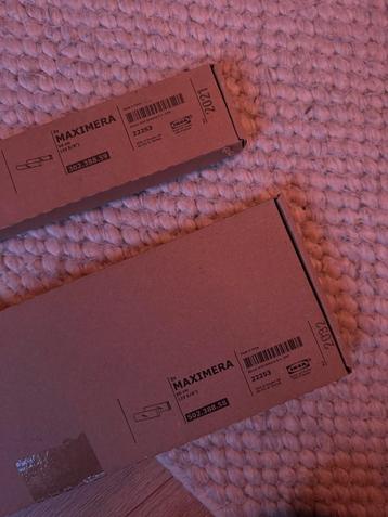Ikea maximera glazen plaatjes 4 stuks