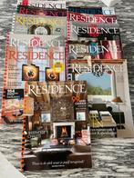 11 x Residence Magazine, Boeken, Tijdschriften en Kranten, Ophalen of Verzenden, Zo goed als nieuw