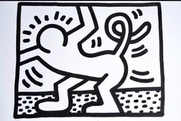 Keith Haring (1958-1990) - Curl beschikbaar voor biedingen