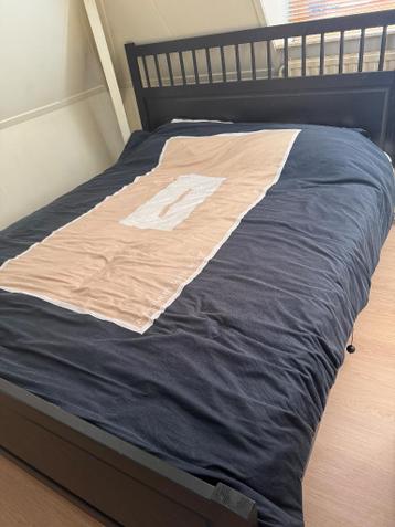 IKEA bed 200x160cm met nieuwe matrassen - afbeelding 3