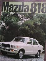 Mazda 818 1970 autofolder, Boeken, Auto's | Folders en Tijdschriften, Nieuw, Mazda, Ophalen of Verzenden