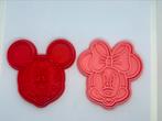 Mickey en Minnie Mouse koek uitstekers, Versiering, Heufs 3Design, Nieuw, Ophalen of Verzenden
