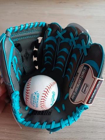 Franklin Sports Jr. Baseball handschoen met Rawlings  bal  beschikbaar voor biedingen