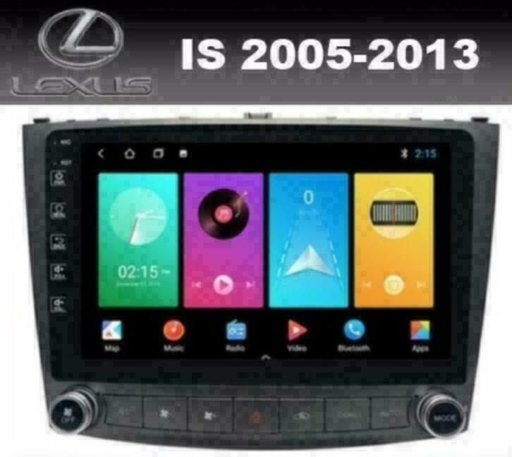 Lexus IS navigatie android 10 wifi dab  usb carkit carplay, Auto diversen, Autoradio's, Nieuw, Ophalen of Verzenden