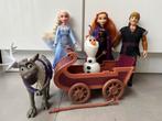 Set Frozen poppen met Olaf en Sven Hasbro, Kinderen en Baby's, Speelgoed | Actiefiguren, Ophalen of Verzenden, Gebruikt