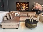Snel leverbaar |Ribfluweel-velvet| U-bank lounge | Utrecht, Info@trendvortex.com, 4131 NH, Hoekbank, Trend Vortex
