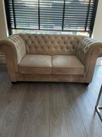 Bank tweezits Chesterfield 2 zits, Ophalen, 150 tot 200 cm, Chesterfield klassiek vintage, Tweepersoons