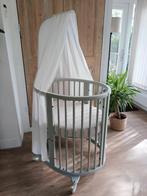 Prachtige Stokke Sleepi Wieg / Meegroeibed 2 matrassen 0-5jr, Kinderen en Baby's, Babywiegjes en Ledikanten, Ophalen, Zo goed als nieuw