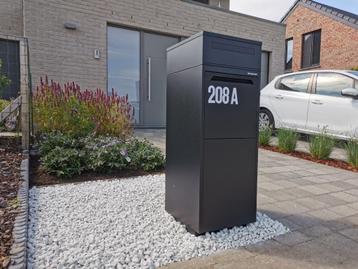 Pakket Brievenbus Frontbox-DeLuxe-Achteruitname-Postvak beschikbaar voor biedingen
