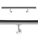 rvs leuning 110 cm, Ophalen of Verzenden, Nieuw, Minder dan 2 meter