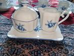 Fellmann Servies Blauw - Kopjes, Schotels, Suikerpot, Ophalen, Gebruikt, Effen, Kop(pen) en/of Schotel(s)