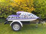 Kawasaki 750 SX Jetski met trailer, Watersport en Boten, Jetski's en Waterscooters, Ophalen, Gebruikt, Benzine, 70 tot 120 pk