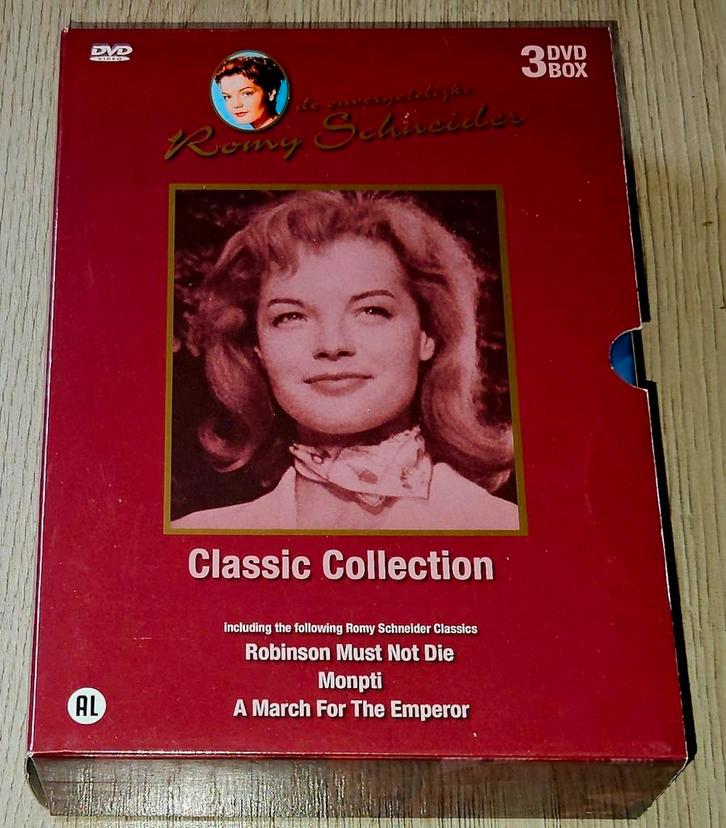 Romy Schneider Classic Collection - 3 DVD Box, Cd's en Dvd's, Dvd's | Klassiekers, Zo goed als nieuw, Drama, 1960 tot 1980, Alle leeftijden