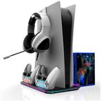 Koelstand voor ps5-ps5 slim – incl. controlleroplader, Ophalen of Verzenden, Zo goed als nieuw, Playstation 5