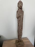 Stenen Staande Boeddha Beeld - Rustiek Decoratief Kunstwerk, Antiek en Kunst, Ophalen of Verzenden