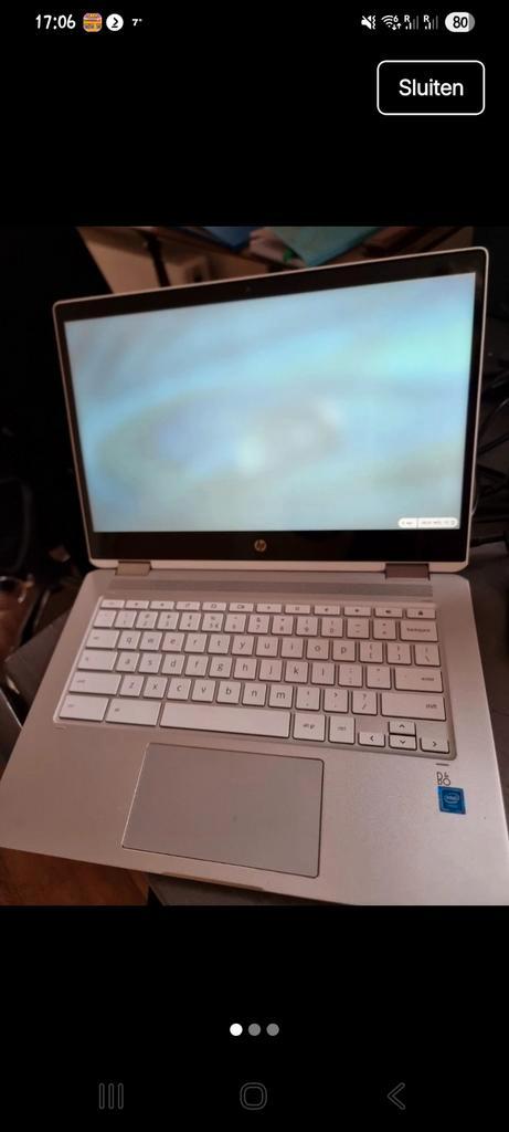 HP Chromebook - 360. Touchscreen, Computers en Software, Chromebooks, Zo goed als nieuw, 13 inch, 4 GB of minder, 32 GB of minder