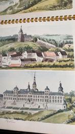 Aquarellen G.J. V. Gulpen 1792-1862 Maastricht , steden omg., Antiek en Kunst, Ophalen of Verzenden