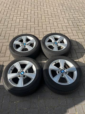 Original BMW 16 inch rims (with worn summer tires) beschikbaar voor biedingen
