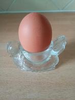 Glazen eierdopje kip, Ophalen of Verzenden