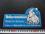 sticker Oostenrijk Golm und Bielerhöhe Montafon Vorarlberg *, Ophalen, Zo goed als nieuw, Bedrijf of Vereniging