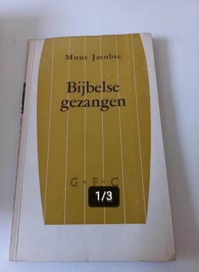 Bijbelse gezangen – Muus Jacobse, Boeken, Godsdienst en Theologie, Gelezen, Ophalen of Verzenden