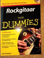 lesboek-Rockgitaar voor Dummies + cd-aanrader-nette staat, Les of Cursus, Ophalen of Verzenden, Gitaar, Zo goed als nieuw