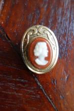 Broches beeltenis sieraad Camee, Ophalen of Verzenden, Zo goed als nieuw, Overige kleuren, Overige materialen