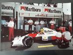 Formule 1 poster Ayrton Senna, Ophalen of Verzenden, Formule 1
