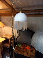 staande schemerlamp met glazen kap., Huis en Inrichting, Ophalen, Gebruikt, 75 cm of meer