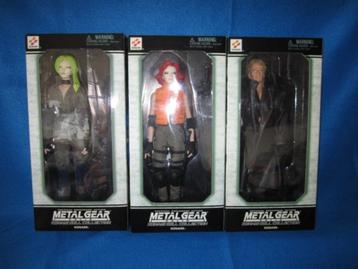 Metal Gear Solid groot figuur Snake Liquid Meryl Sniper Wolf beschikbaar voor biedingen