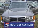 Mercedes-Benz 260 SE | 1986 | Route 66 Auctions, Auto's, Overige carrosserieën, Zwart, Mercedes-Benz, Bedrijf