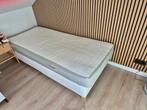Ikea Espevär bed met Hafslo matras 90x200, Ophalen, 90 cm, Eenpersoons, Wit
