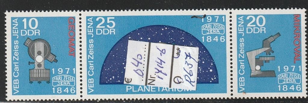 DDR Planetarium Michel 1714-6 Nr.R637p, Verzenden, DDR, Postfris