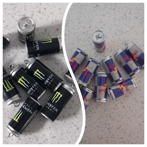 Redbull en monster energy blikje bedels "nieuw", Hobby en Vrije tijd, Kralen en Sieraden maken, Nieuw, Bedel, Ophalen of Verzenden