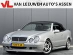Mercedes-Benz CLK Cabrio 320 Elegance, Auto's, Automaat, Zwart, Cabriolet, 4 stoelen