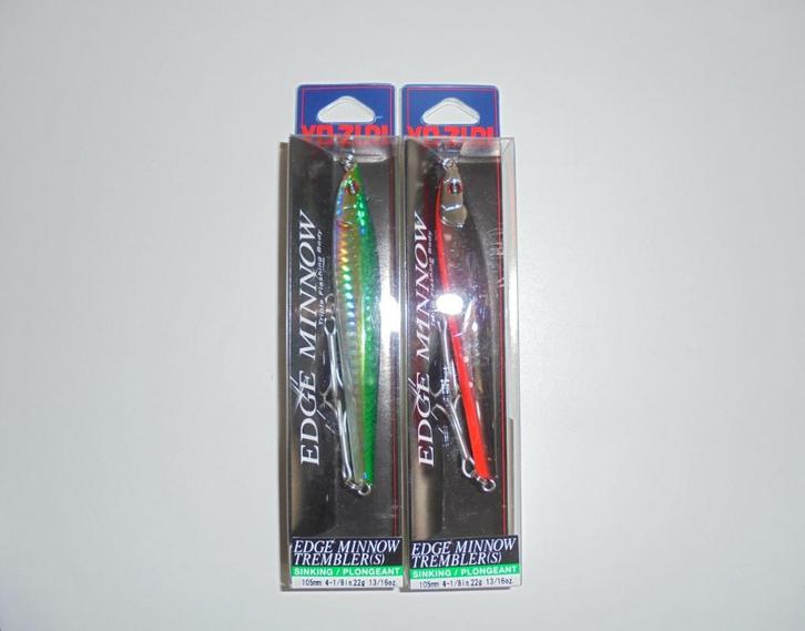 YO-ZURI Edge Minnow Pencil Trembler 10,5cm 22g Nieuw Rapala., Watersport en Boten, Hengelsport | Roofvissen, Nieuw, Overige typen