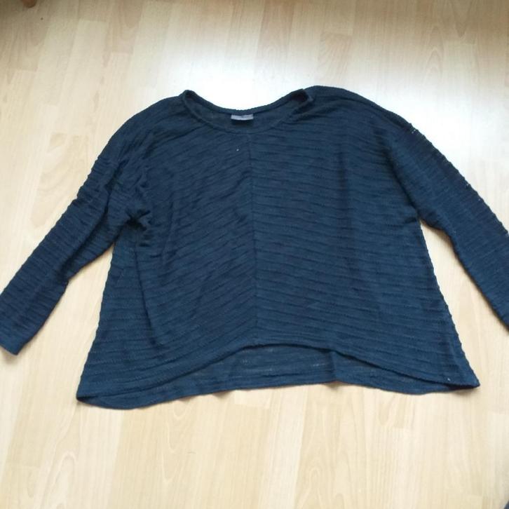 Donkerblauwe trui maat L, Kleding | Dames, Truien en Vesten, Gedragen, Maat 42/44 (L), Blauw, Ophalen of Verzenden