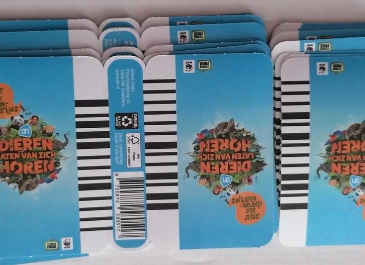 AH Dierenplaatjes Freek Vonk 16 pakjes, Verzamelen, Supermarktacties, Albert Heijn, Ophalen