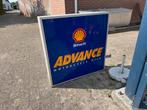 SHELL Advamce grote reclame lichtbak, Verzamelen, Ophalen, Gebruikt, ., Lichtbak of (neon) lamp