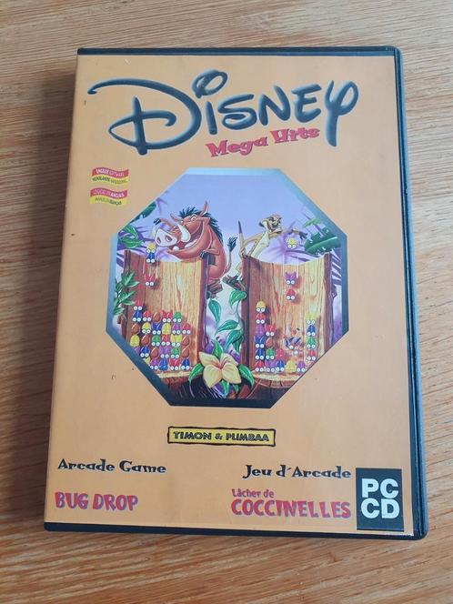 Disney Mega Hits: Timon & Pumbaa Bug Drop - PC CD-ROM, Spelcomputers en Games, Games | Pc, Gebruikt, Puzzel en Educatief, Ophalen of Verzenden