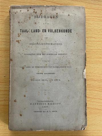 Bijdragen tot de Taal-, Land- en Volkenkunde van N.-Indië 26 beschikbaar voor biedingen