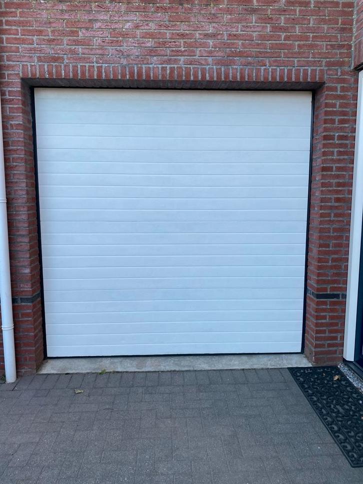 Elektronische sectionaal garagedeur, Doe-het-zelf en Verbouw, Rolluiken, Gebruikt, 200 cm of meer, Ophalen