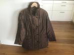 Winterjas maat XL merk bonita GRATIS., Ophalen, Zo goed als nieuw, Maat 46/48 (XL) of groter, Bruin