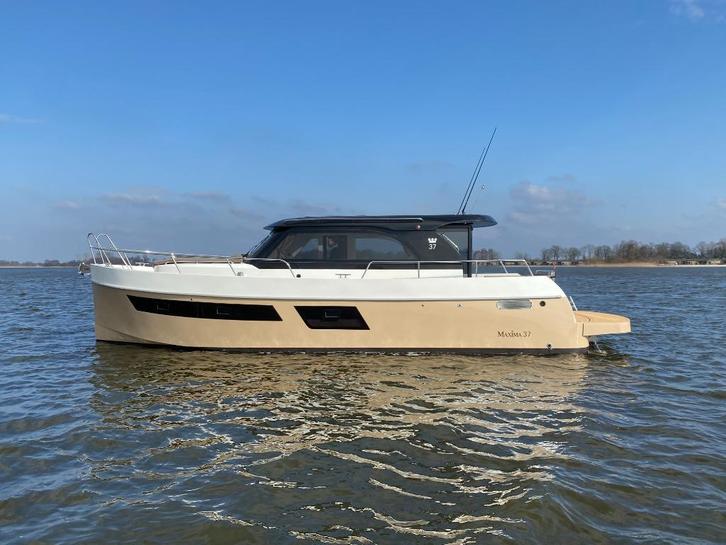 Maxima 37 Cabin - Klasse en elegantie - Vanaf €305.000, Watersport en Boten, Motorboten en Motorjachten, Nieuw, Polyester, 9 tot 12 meter