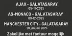 Vip AJAX - GALATASARAY VIP HOSPITALITY TICKETS –  2025, Losse kaart, Drie personen of meer, November, Europa of Champions League