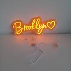 Neon Lamp naam Brooklyn met hartje ( Gepersonaliseerd), Ophalen, Nieuw