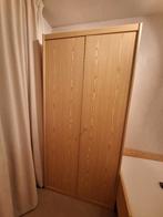 Kledingkast 2 deurs met hanggedeelte en 2 legplanken, Huis en Inrichting, Kasten | Kledingkasten, Ophalen, Gebruikt, Met hangruimte